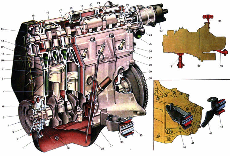 Двигатель ЛАДА(ВАЗ) 2108, 21081, 21083