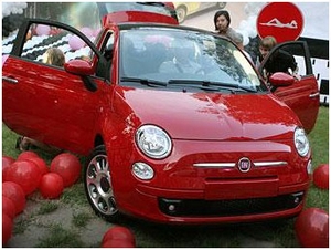 В России начинаются продажи Fiat 500