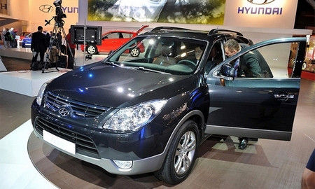 Интерьер Hyundai ix55 - шаг в будущее.